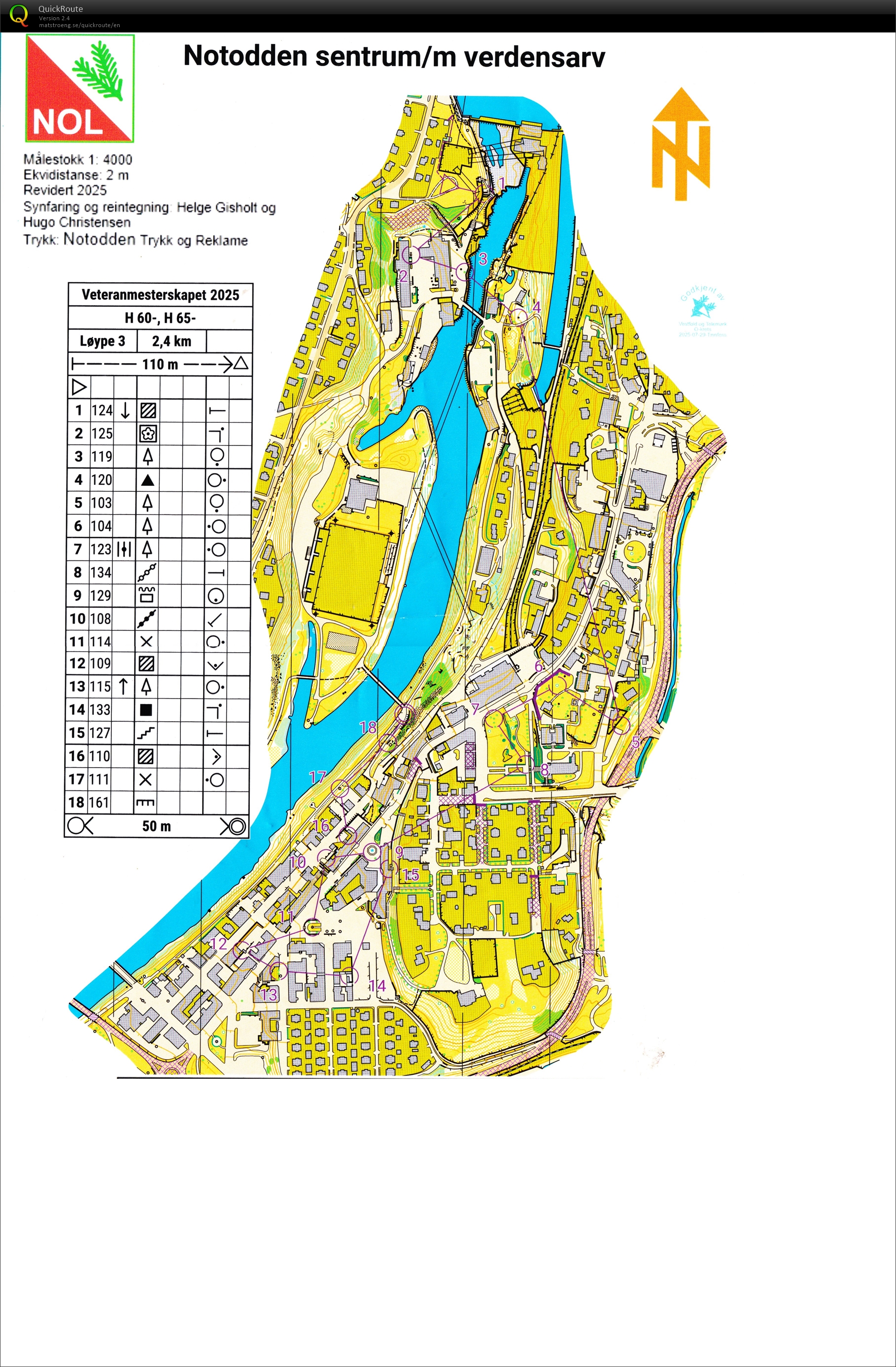 Veteranmesterskapet sprint, H65- (12.09.2025)