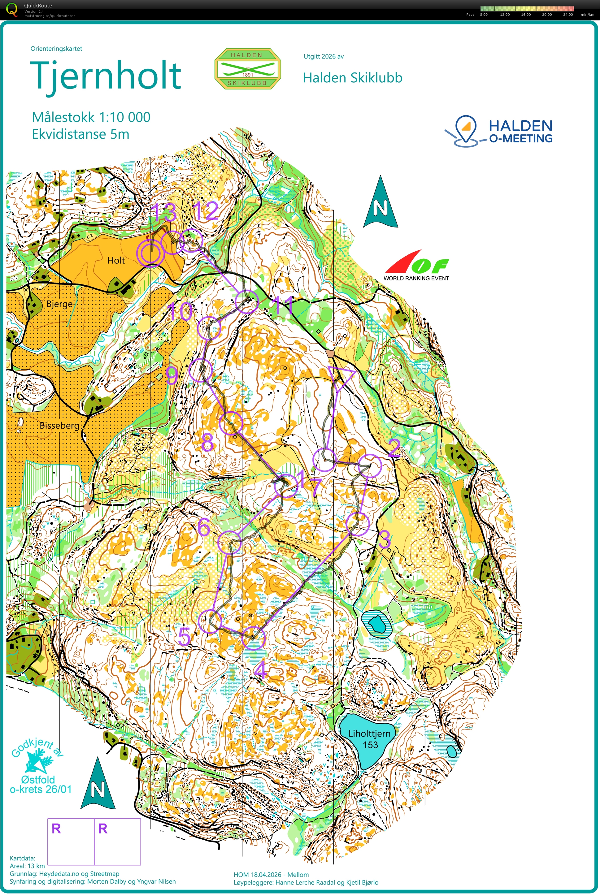 Galden O-meeting, Mellom - AK-åpen (18.04.2026)